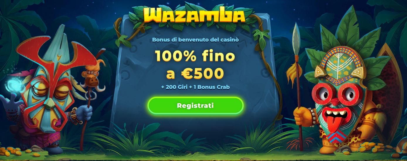 Wazamba Casino Bonus App Online Italia Slot